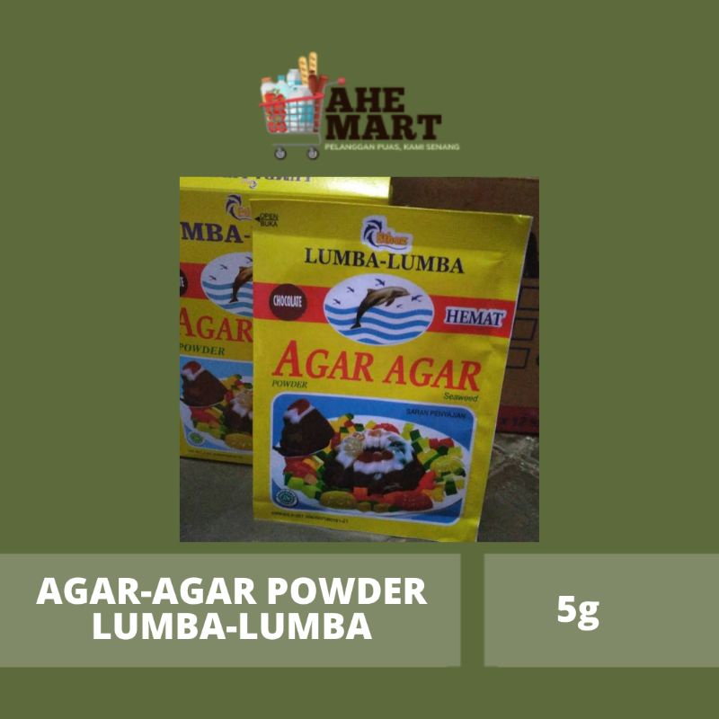 

AGAR-AGAR POWDER MERK LUMBA-LUMBA 5g