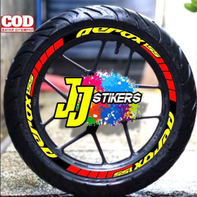 Stiker lis velg stiker velg aerox 155