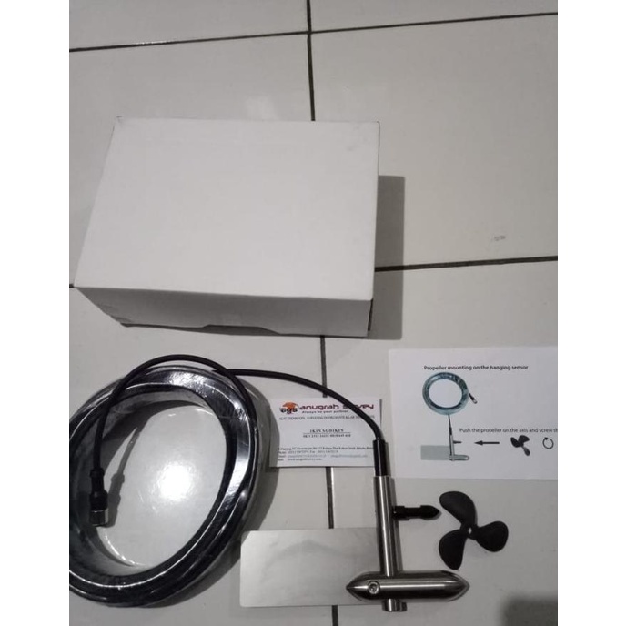 Flowatch Hanging Velocity Water Current Sensor 15 Meter