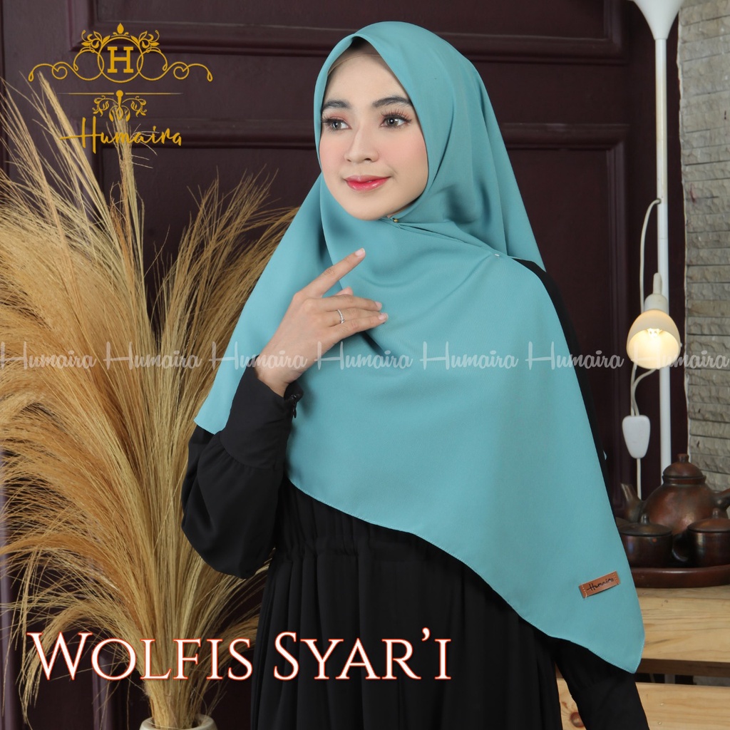 Segiempat Syari Wolfis Premium 130x130 cm