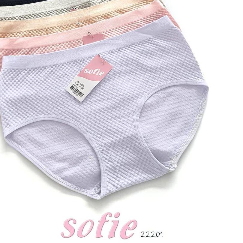 ★ CELANA DALAM WANITA CD CEWEK JUMBO FREESIZE FIT TO XXL, CD RAJUT BABAT SOFIE 22201 ➽