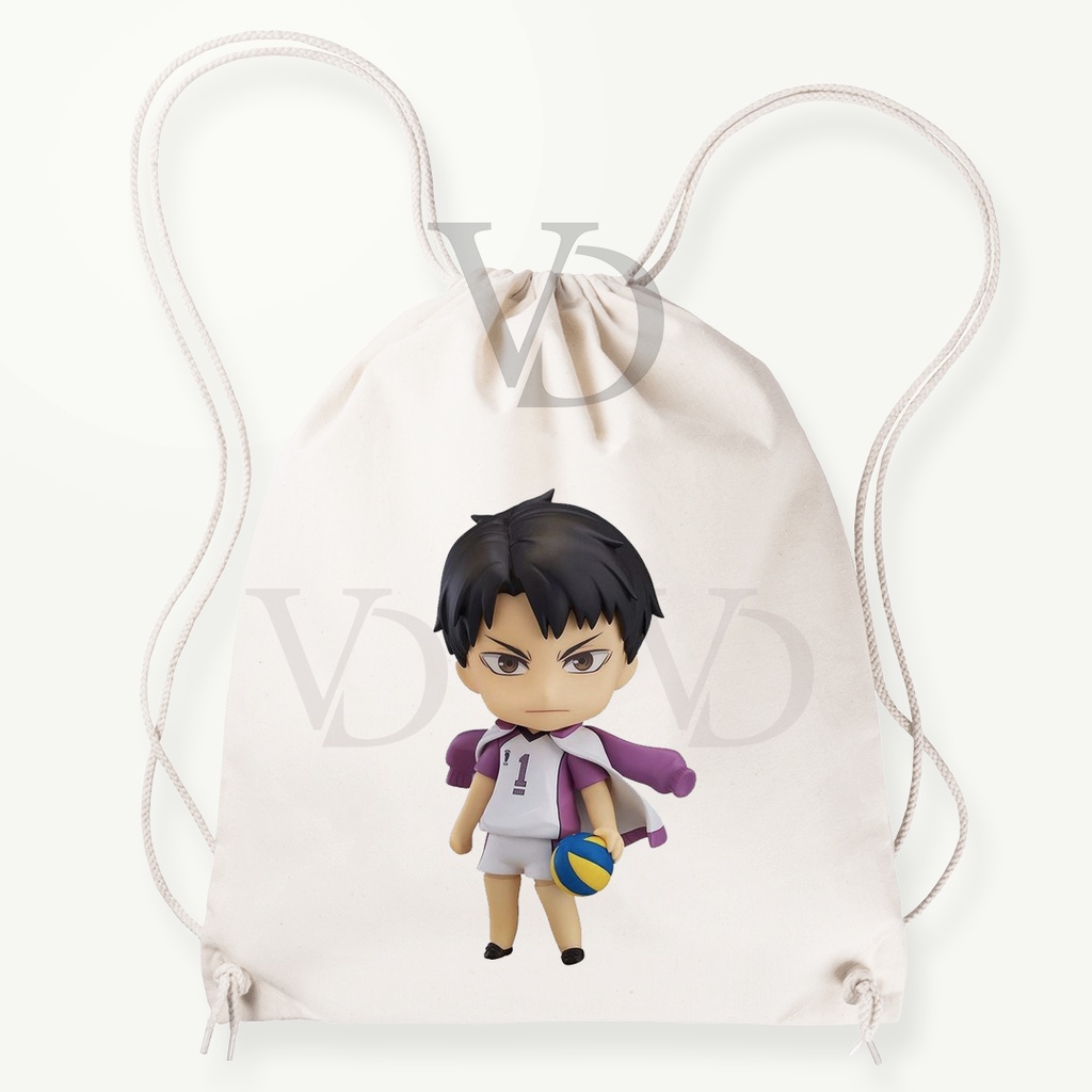 tote bag kanvas / tote bag haikyuu / tote bag anime japan / tote bag anime jepang / kageyama sugawara kuroo bokuto