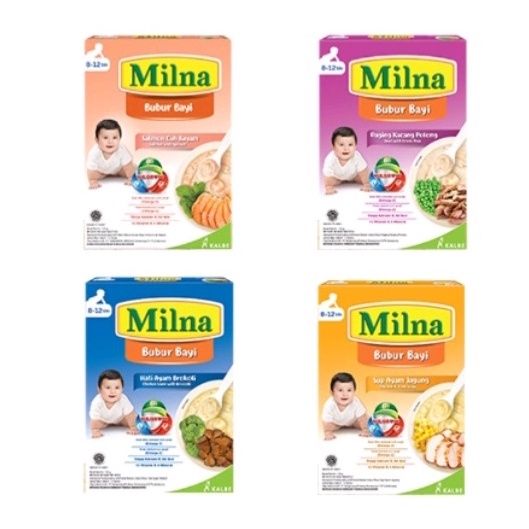 Milna Bubur Tim Bayi 8+ 120 gr / Bubur Bayi Milna / Milna Bubur Bayi