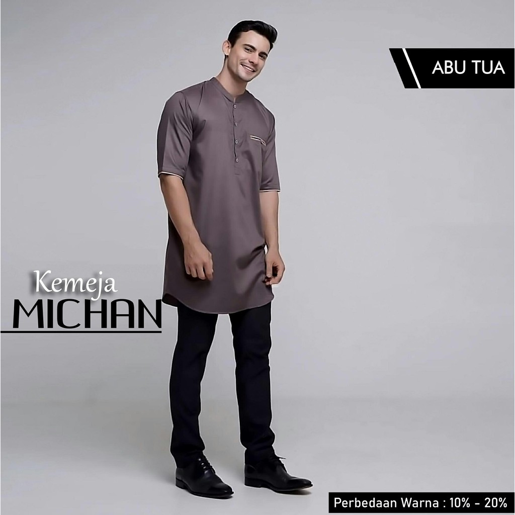 KEMEJA MICHAN 9WARNA