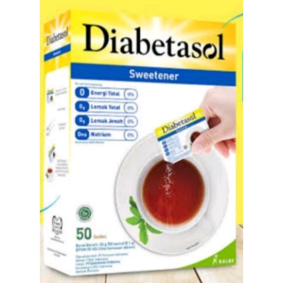 

DIABETASOL SWEETENER 50 SACHET