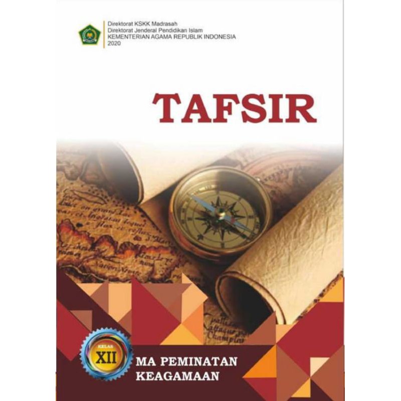 Jual Buku Tafsir Kelas Xii Madrasah Aliyah Peminatan Keagamaan Shopee