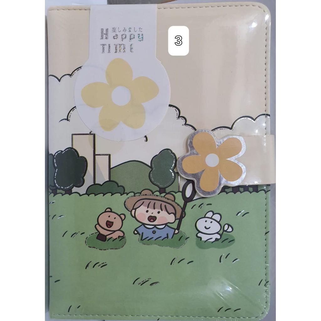 Buku Notebook Lucu Diary Agenda Import Happy Time SL 8110