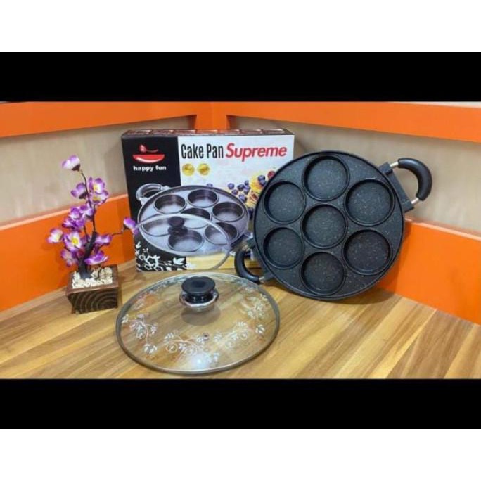 @@@@] cetakan 7 datar happy fun CAKE PAN SUPREME