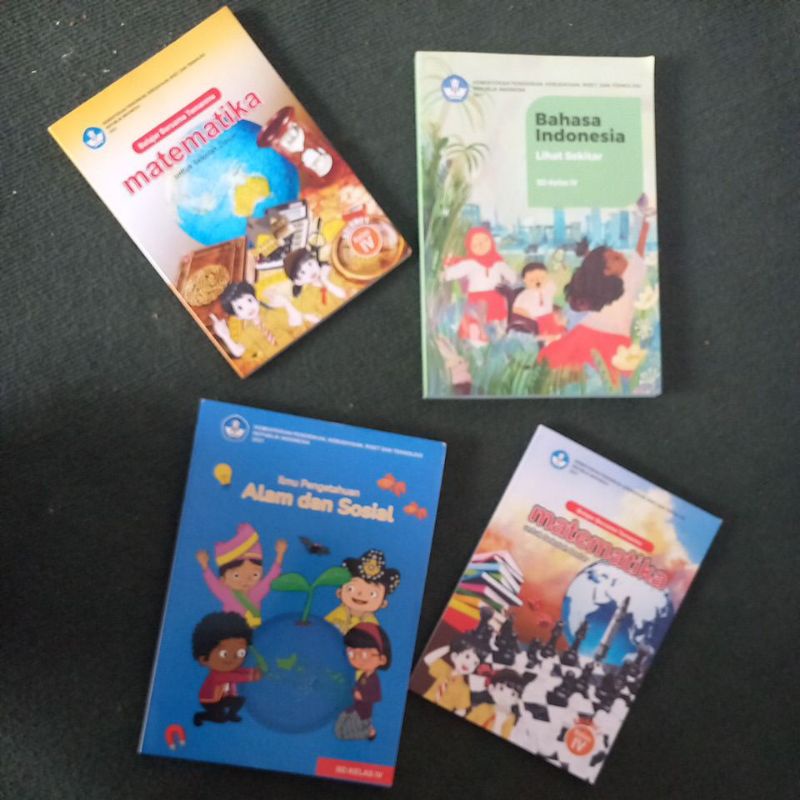 Jual Buku Siswa MTK, IPAS, B. Indonesia, Kelas 4 SD / MI Kurikulum ...