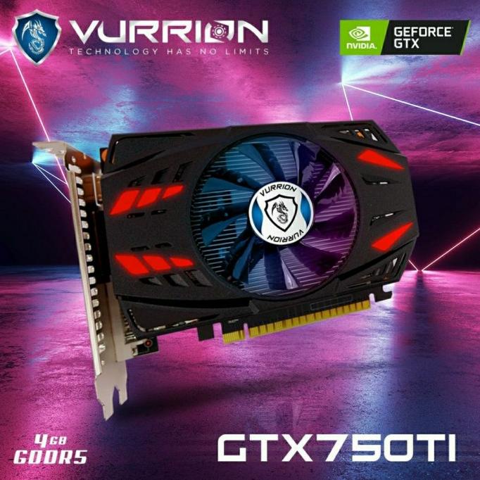 Jual Vga Vurrion Gtx 750 Ti 4gb Ddr5 128bit Gaming Shopee Indonesia 