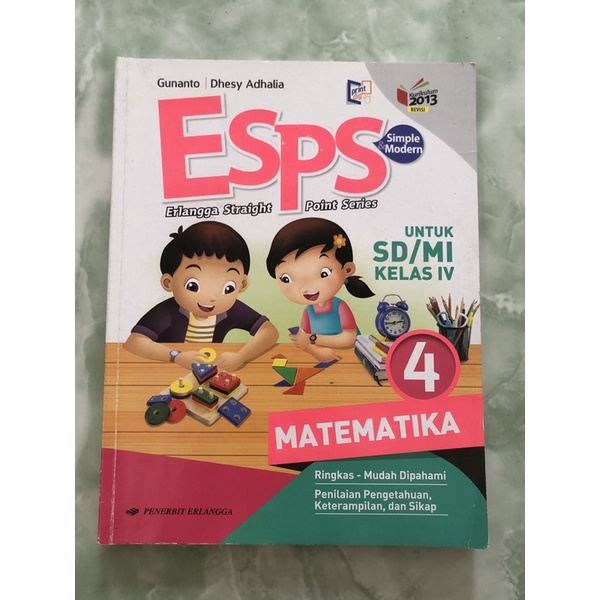 PRELOVED ESPS MATEMATIKA KELAS 4