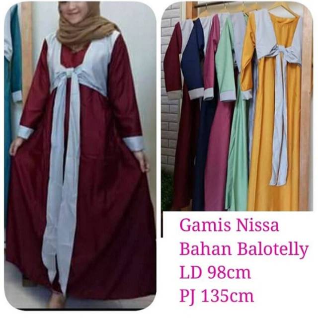 Gamis Nissa Sabyan Shopee Indonesia