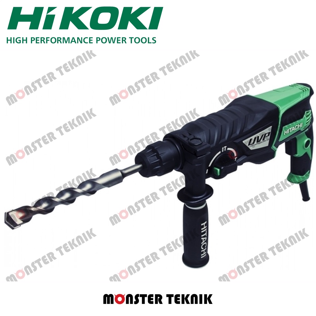 Mesin Bor Beton Rotary Hammer Drill Hitachi 3 Mode Hikoki DH28PCY