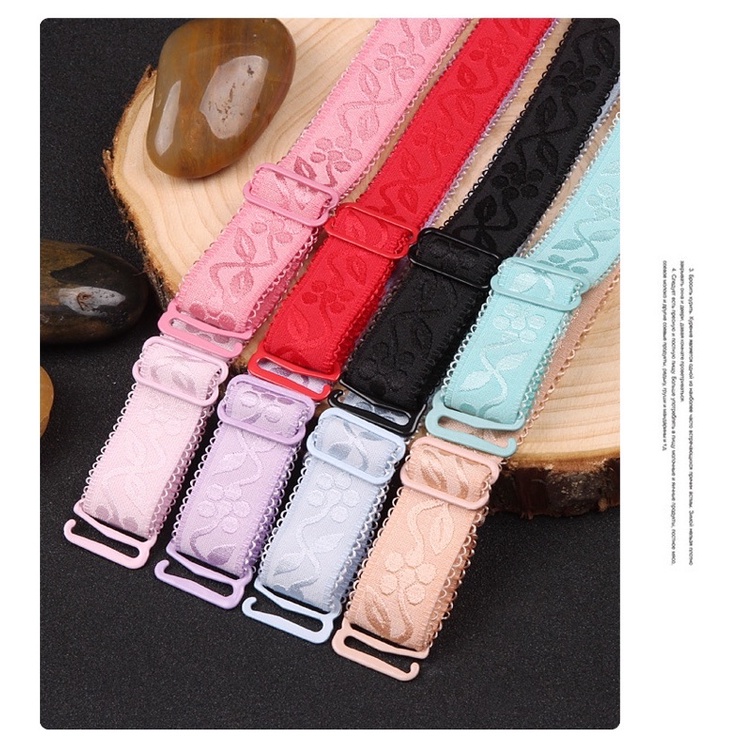 TALI BH WARNA JUMBO 1.8CM BAHAN PREMIUM/ TALI BRA JUMBO / STRAP BH / TALI BH BESAR
