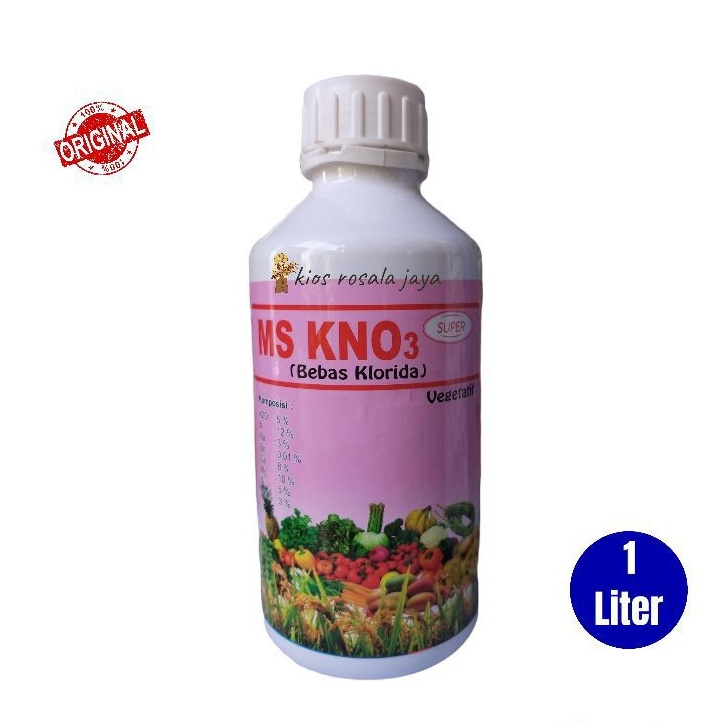 Pupuk KNO3 Merah Cair 1 Liter