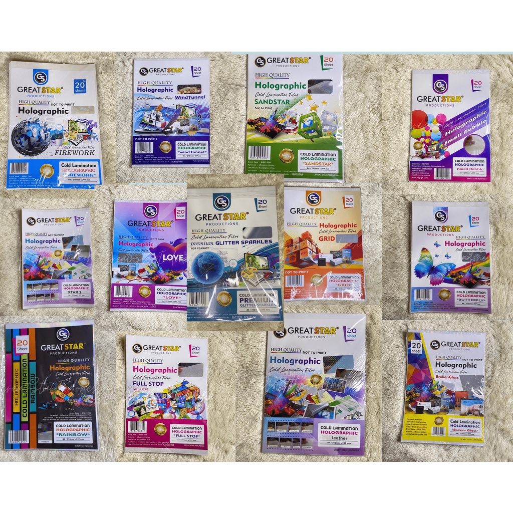 

Cold Lamination Film Holografic VARIASI