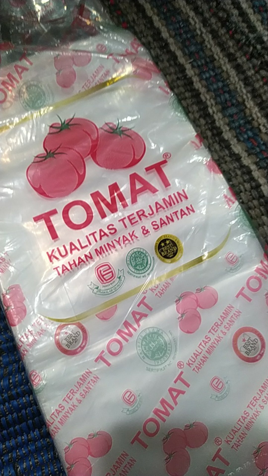 Plastik Pe Tomat / Plastik Es Tomat / Plastik Es Batu