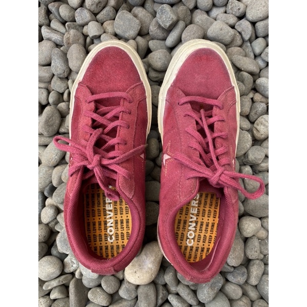 Preloved Converse One Star Ox red suede original