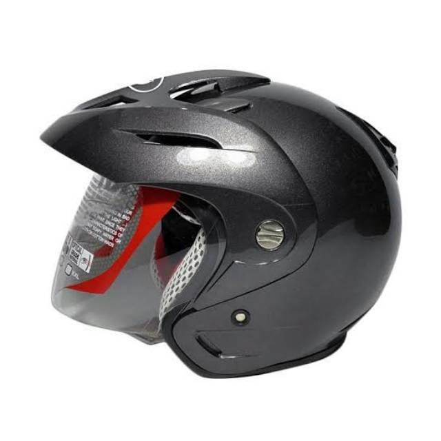 

KYT ROMEO SOLID (CLEAR) GUN METAL