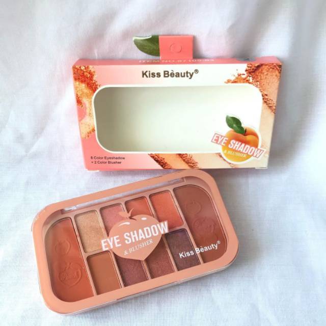 KISS BEAUTY PEACH EYESHADOW