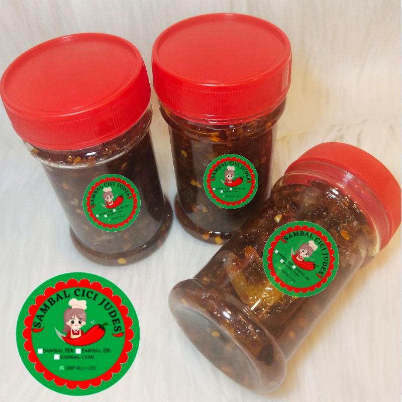 

SAMBAL EBI CICI JUDES !!! 100% HALAL.. HOME MADE & FRESH!