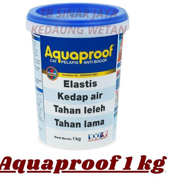 ✹ Cat pelapis anti bocor Aquaproof Aqua proof 1kg / Cat Waterproofing Aquaproof 1kg/ Aquaproof 1kg ➮