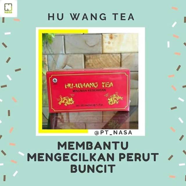 

Mengecilkan perut buncit (HU WANG TEA)