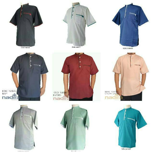 Fashion Muslim Baju Koko Yamani