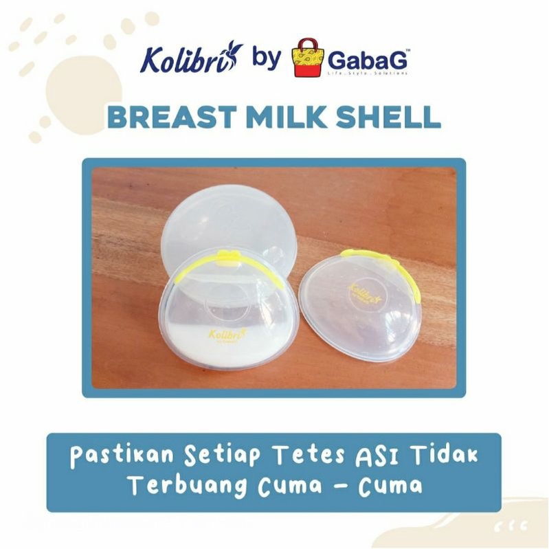 GABAG - Breastmilk Shells penampung LDR ASI breast shell