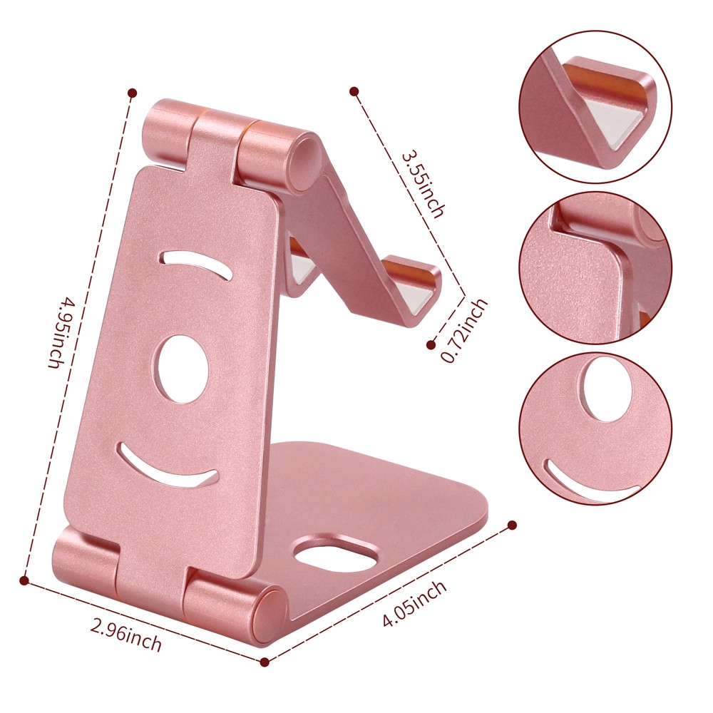 Universal Desk Tablet Mobile Phone Holder Portable Foldable Swivel Stand Mount for iphone Huawei