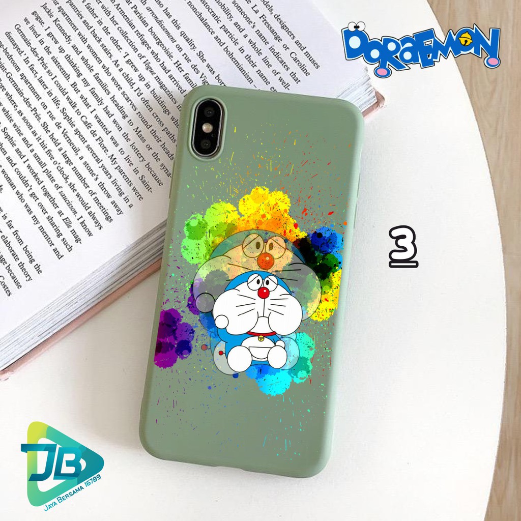 SOFTCASE DORAEMON REALME C1 C3 U1 2 3 5 5I 5S 6 PRO X XT C11 C12 C15 NARZO JB3320