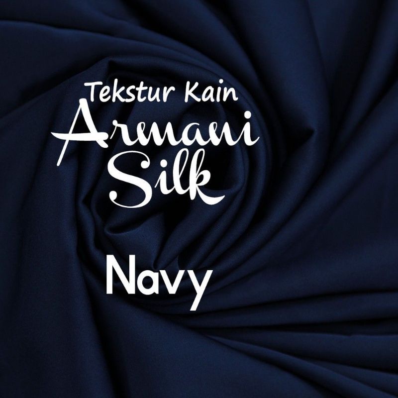 Promo 12.12 Sale Kain Armani Butter Silk Polos. Bahan Satin Butter Armany Silk. Saten Armani 100% Si
