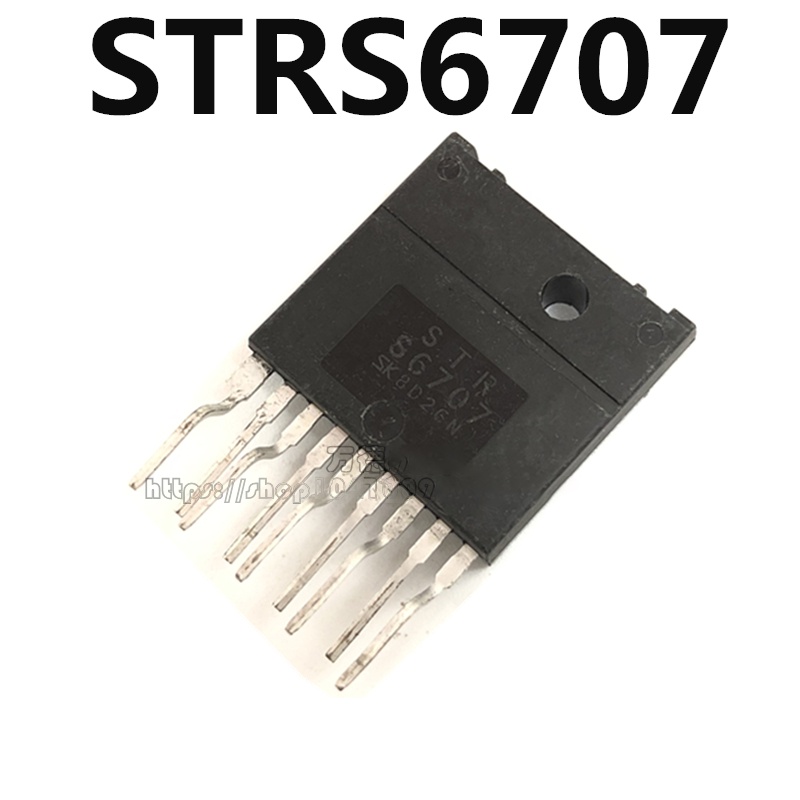 2pcs STRS6707 S6707 ZIP-9 Tabung Tripole Control Efek Lapangan