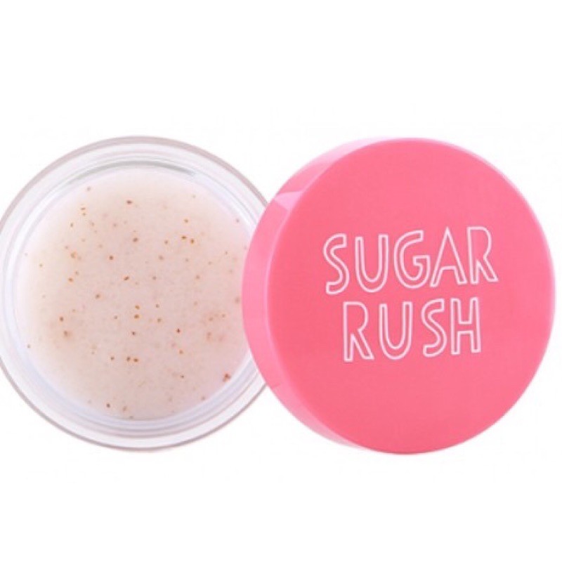 ✿ELYSABETHME✿ ˜”*°• emina •°*”˜. emina sugar rush lip scrub scrubing bibir anti kering mengelupas baby lips pelembab