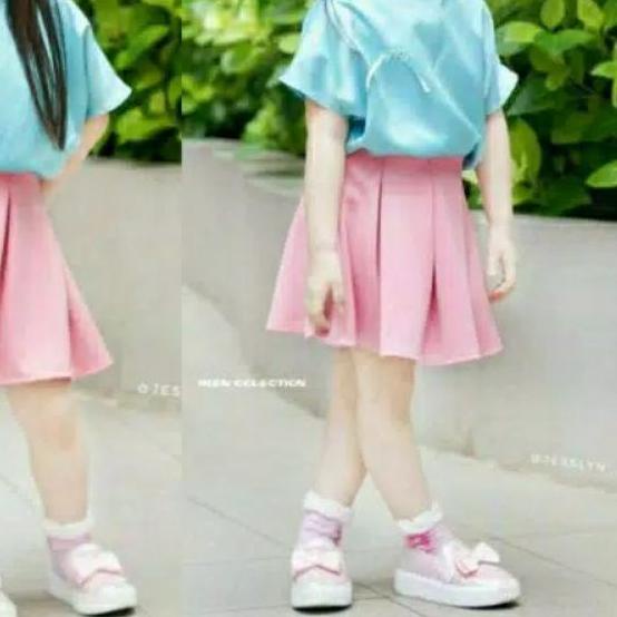 ROK BUBLLE Skirt ANAK 2-7 TAHUN BAHAN