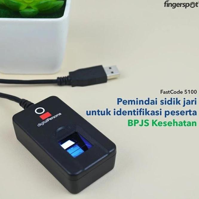 U Are U Digital Persona Fingerspot Fastcode 5100 Bpjs Support stock ada