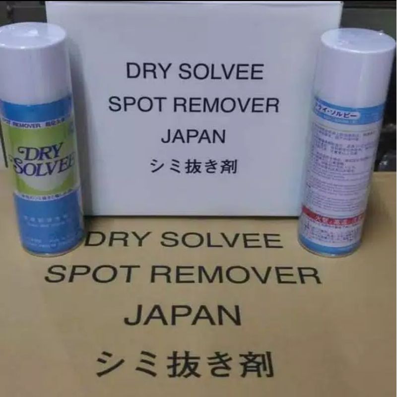 DRY SOLVEE SPOT REMOVER / Pembersih Minyak Dan Kotoran Bahan Kain