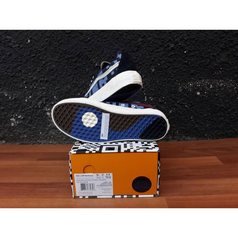 SEPATU VANS SK8 LOW TOTAL ECLIPS WAFFLE ICC MADE IN CHINA