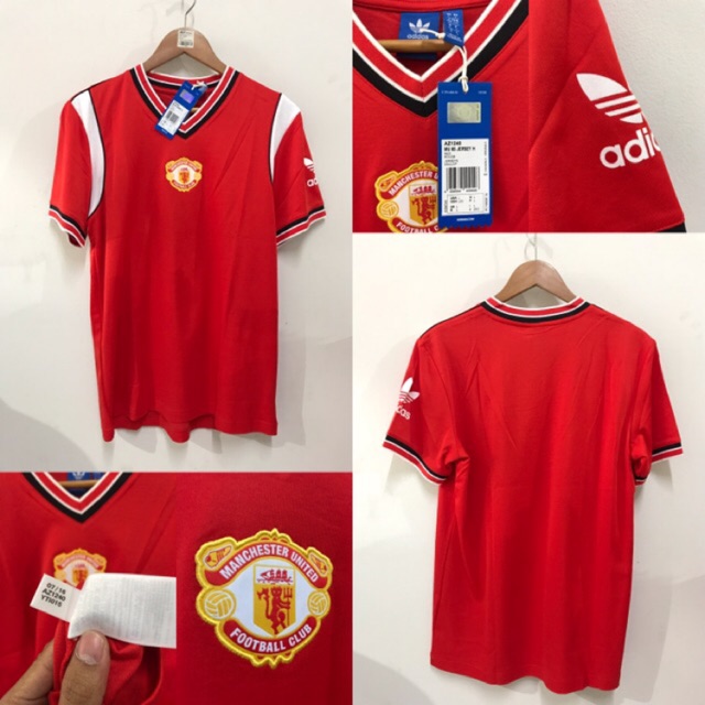 Original MU Manchester united home 1985 AZ1240