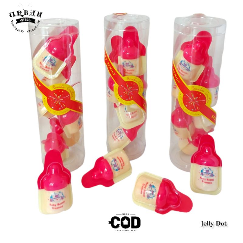 

Kemasan Souvenir - Jelly Dot Rasa Susu / Premium