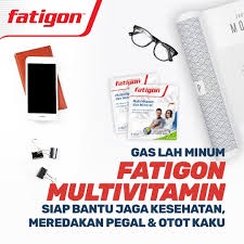 FATIGON SPIRIT 6 KAPLET SALUT SELAPUT STAMINA TENAGA KESEGARAN MULTIVITAMIN FATIGON MERAH || Fatigon Multivitamin 1 Strip isi 6 kaplet || fatigon || multivitamin dan mineral