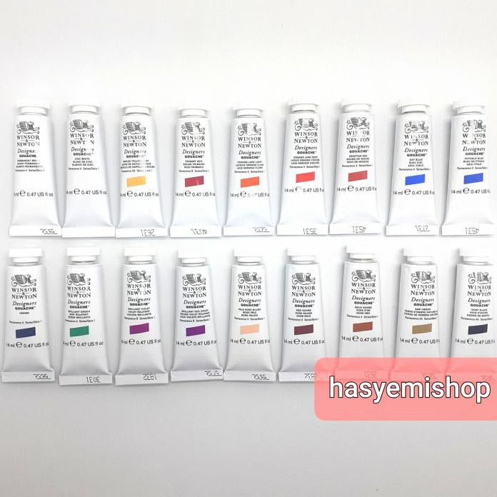 

WINSOR & NEWTON DESIGNERS GOUACHE SERIES1 TUBE 14 ML