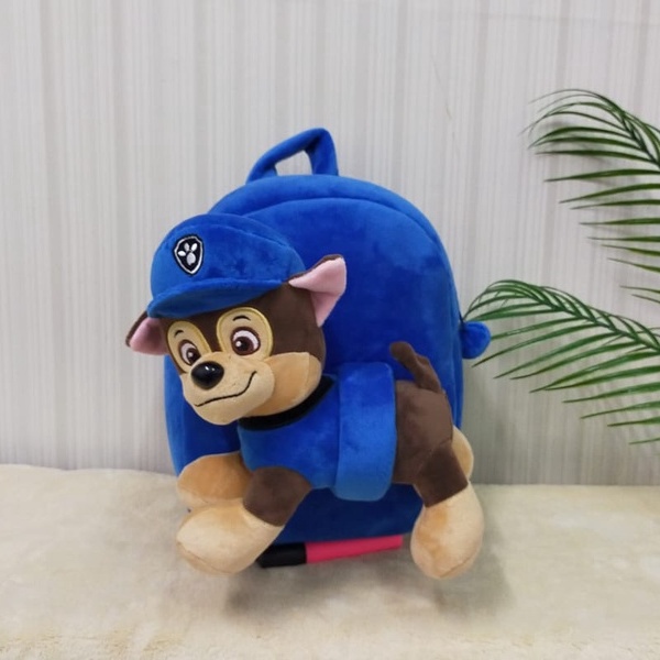 TOYSOPEDIA Tas Ransel Boneka Dog Paw Patroll/Backpack Sekolah Anak Paud skye chase zuma rocky