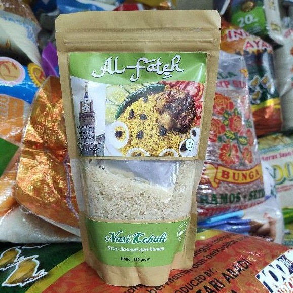 

Beras Kebuli Basmati Al Fateh dan Bumbu 350 gr (Original 100%)