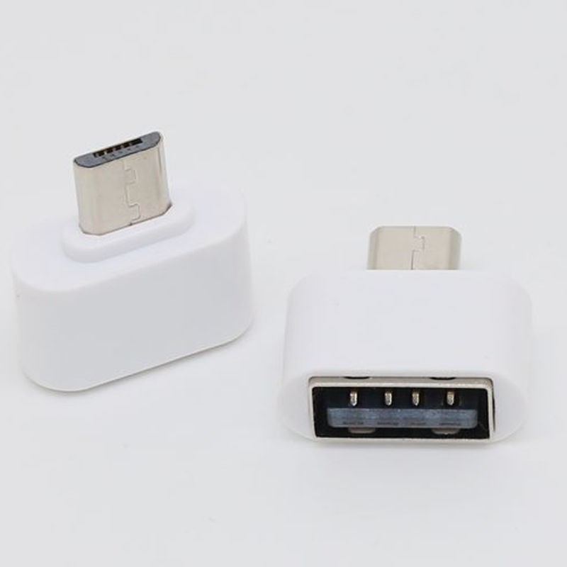 2Pcs Micro USB &amp; Type-C Male to USB 2.0 Female Adapter OTG Converter For Android xiaomi huawei vivo