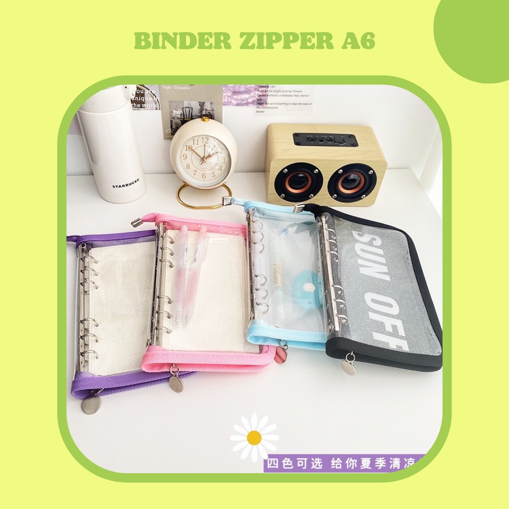 

BINDER ZIPPER A6 BINDER RESLETING