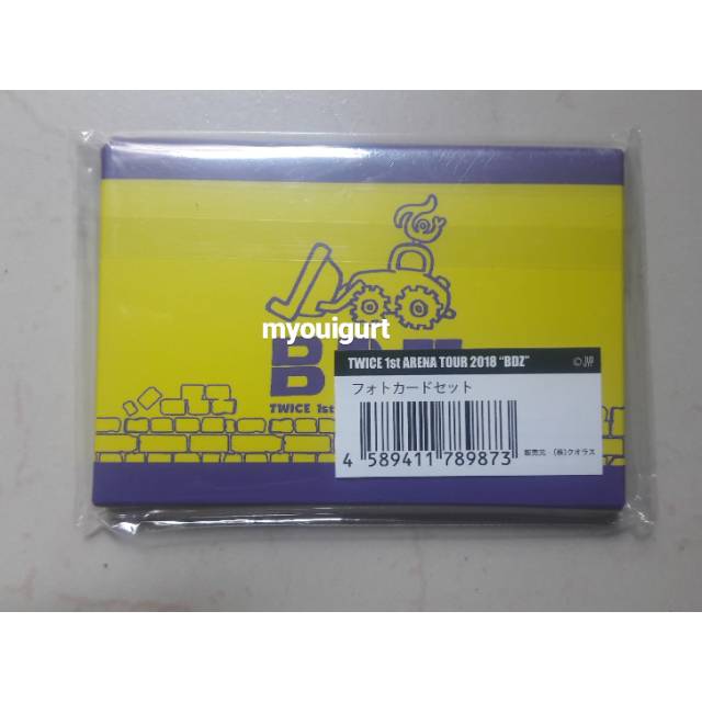 TWICE BDZ PHOTOCARD JAPAN SET ALBUM PC NAYEON MOMO MINA SANA JIHYO DAHYUN TZUYU JEONGYEON CHAEYOUNG