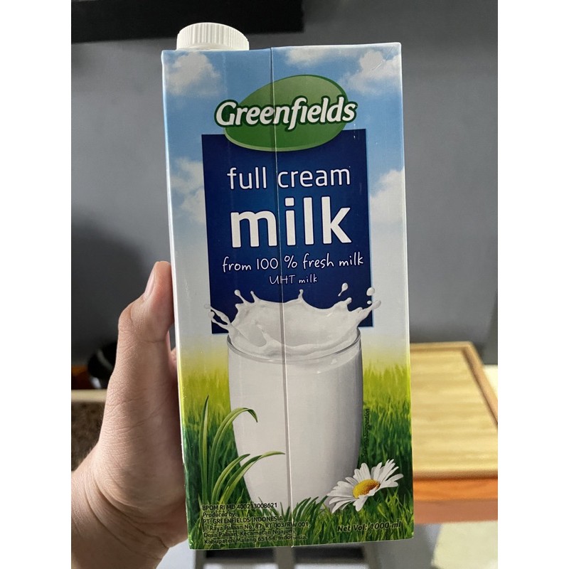 

Greendfields Full Cream UHT 1L