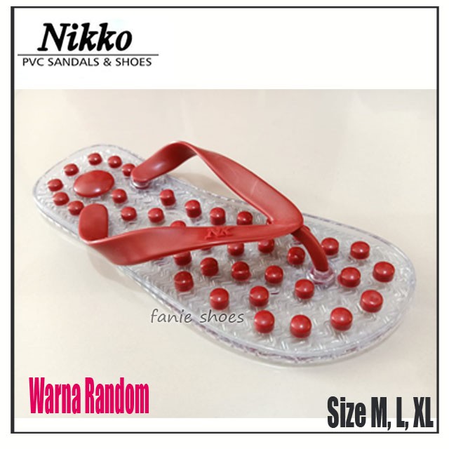 Nikko Kesehatan M-XL / Sandal Jepit Kesehatan Tematik / Sandal Kesehatan / Sandal Wudhu