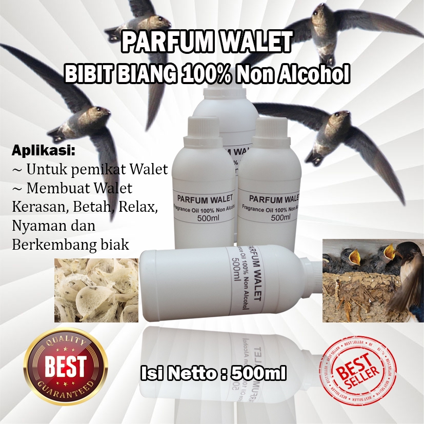 Parfum Walet / Pemikat Walet / Burung Walet / Biang Bibit Parfum Walet